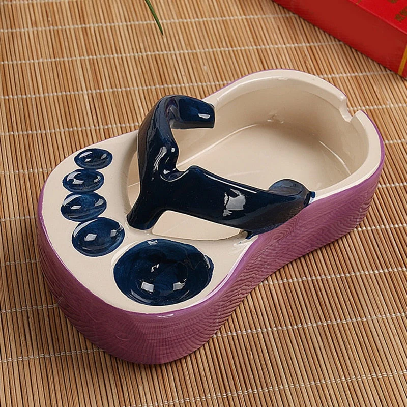 Ceramic Flip Flop Food Serving Bowl - Image 3