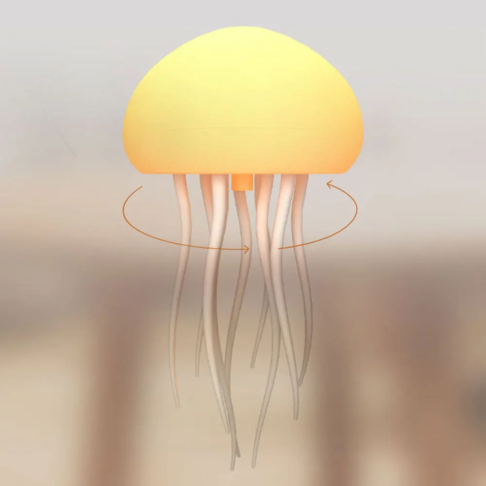 Jellyfish RGB Voice Control Pendant Night Lamp - Image 1