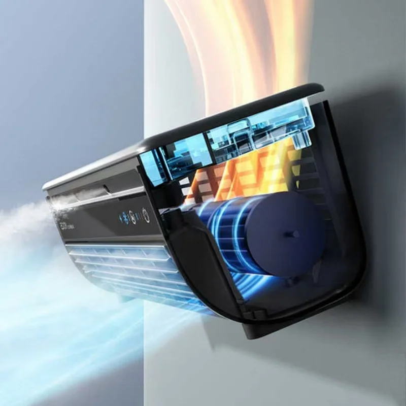 Turbo Air Circulation Remote Wall-Mount Cooling Fan - Image 3
