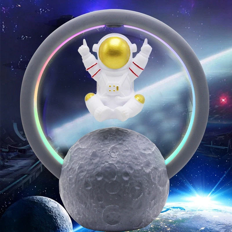 Levitating Astronaut Bluetooth Speaker Lamp - Image 3
