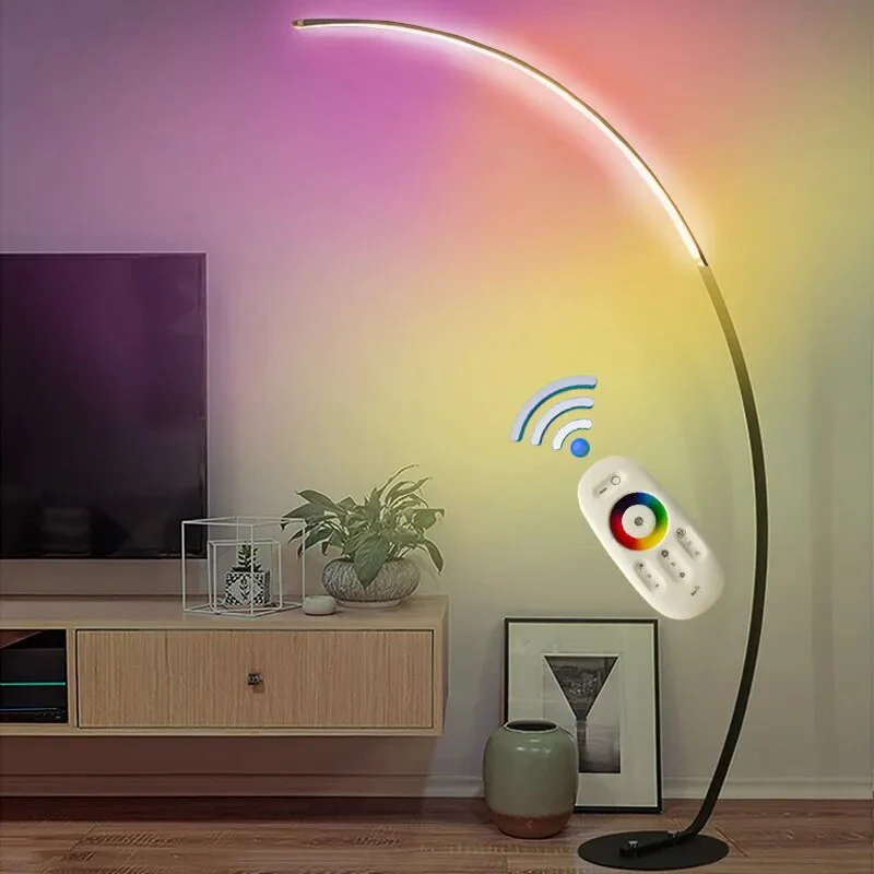 Dimmable Nordic Art Shine LED Floor Lamp - Image 1