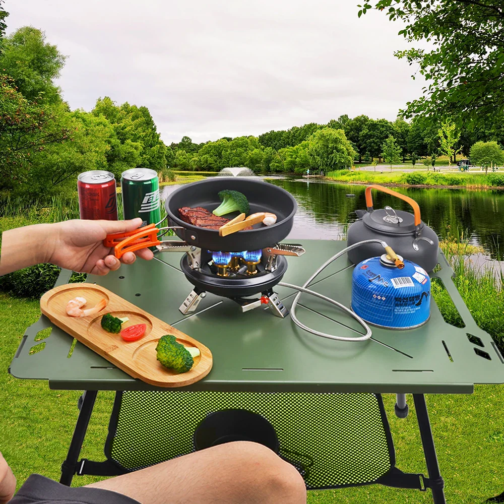 Portable Multi-Burner Quick Ignition Outdoor Gas Cooker - Image 2