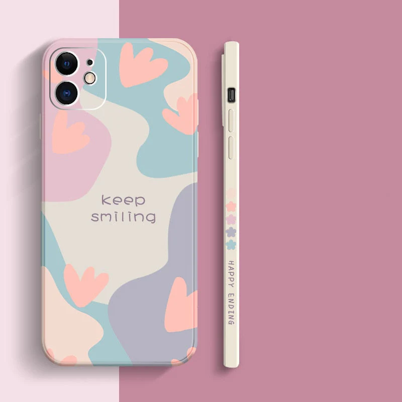 Retro Geometric Colorful iPhone Case - Image 1