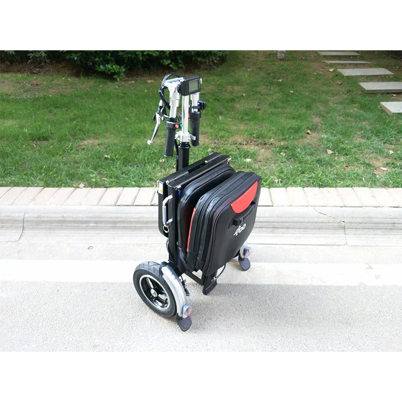 Foldable 4-Wheel Electric Elderly Mobility Scooter - Image 2