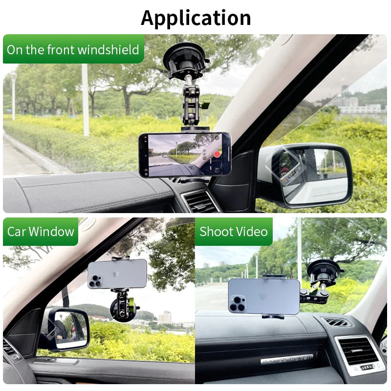 Sping Safe Rotating Long Arm Car Phone Holder - Image 3