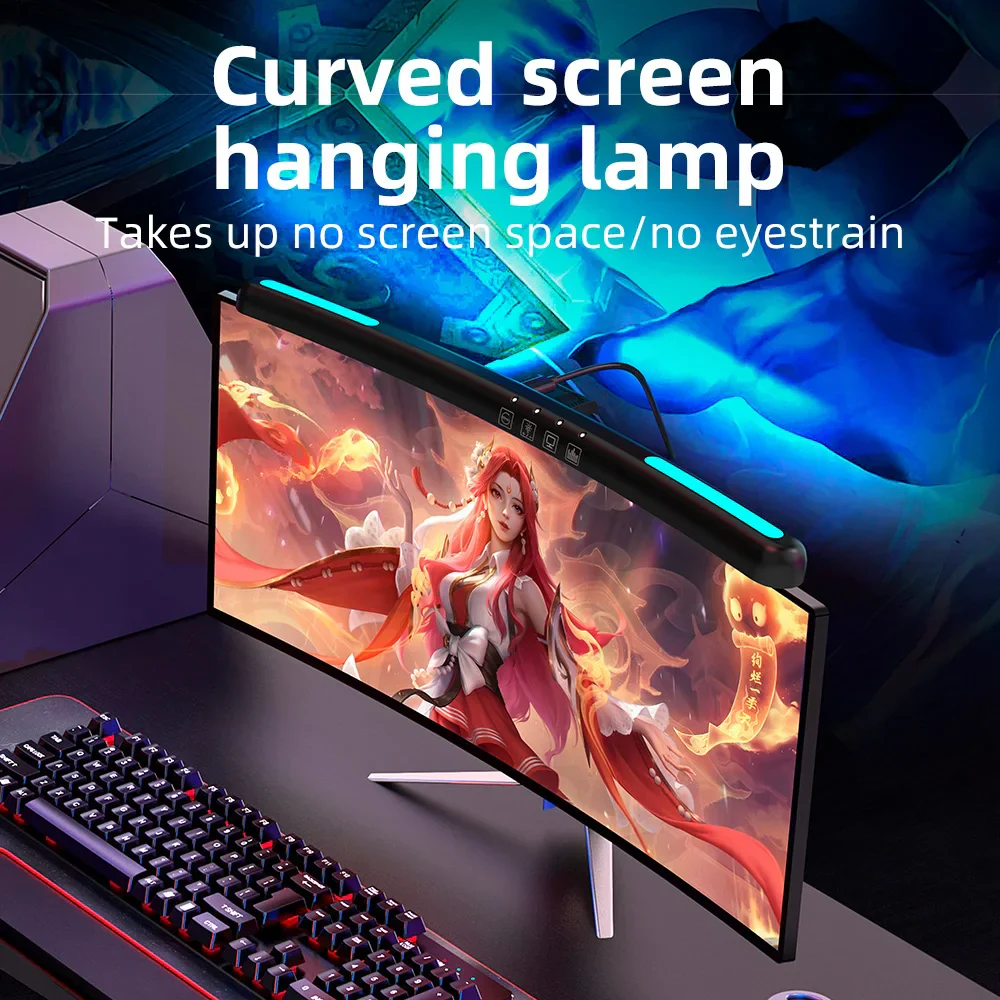 Glow Frame ColorSync USB Monitor Light Bar - Image 3