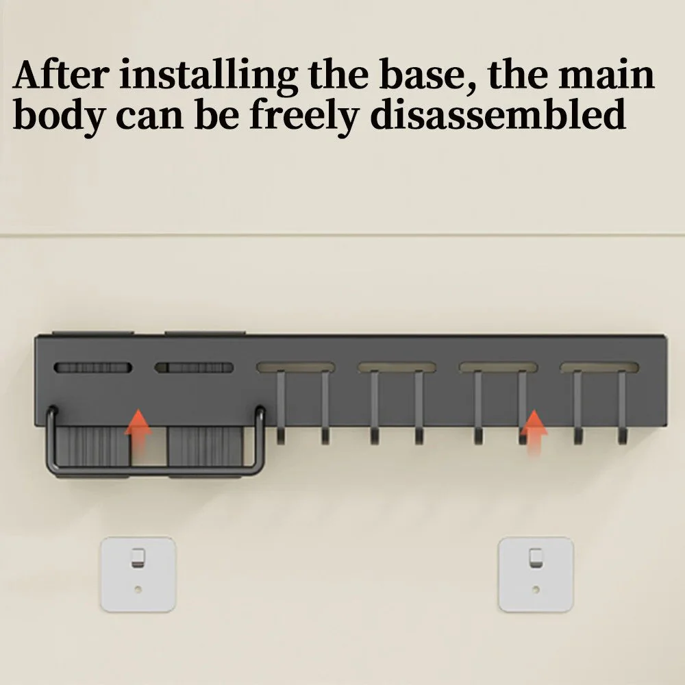 Modern Wall-Mounted Kitchen Organizer Tool Station - Image 3