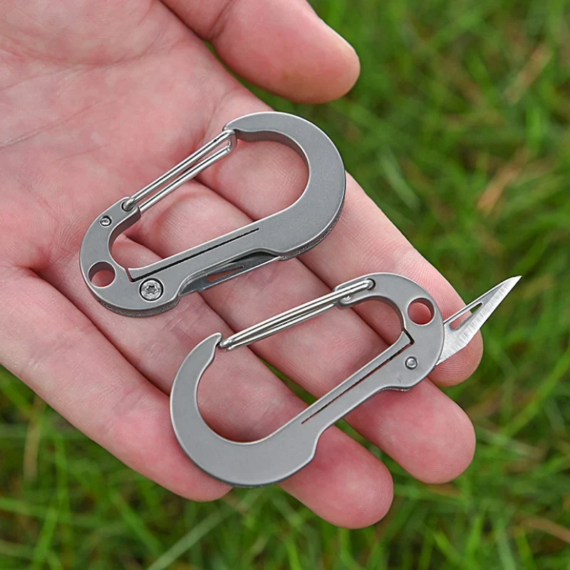 Titanium Alloy EDC Multi-Tool Keychain Knife - Image 2