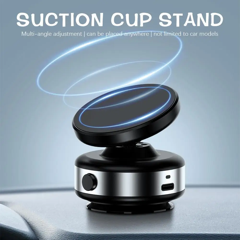 Strong Vacuum Suction Magnetic Car Phone Holder - Image 2