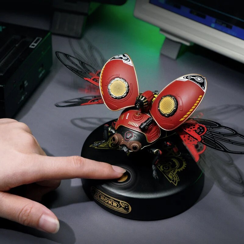 3D Mechanical Beetle Bug DIY Puzzle Toy - Image 3