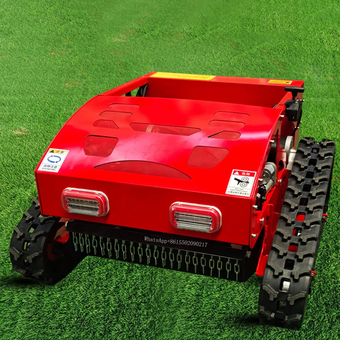 Heavy Duty Remote Control Lawn Mower Robot - Image 2