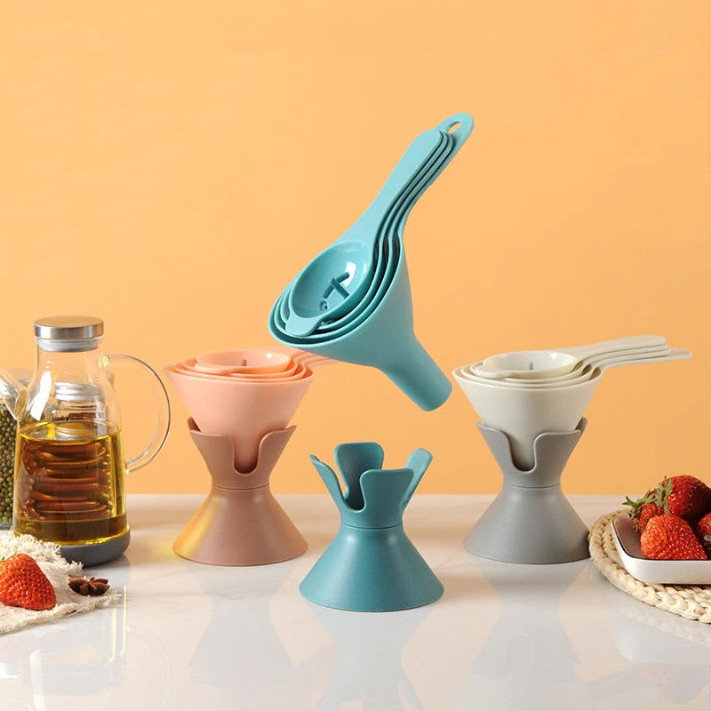 6in1 Pour Master Reusable Funnel Set - Image 1