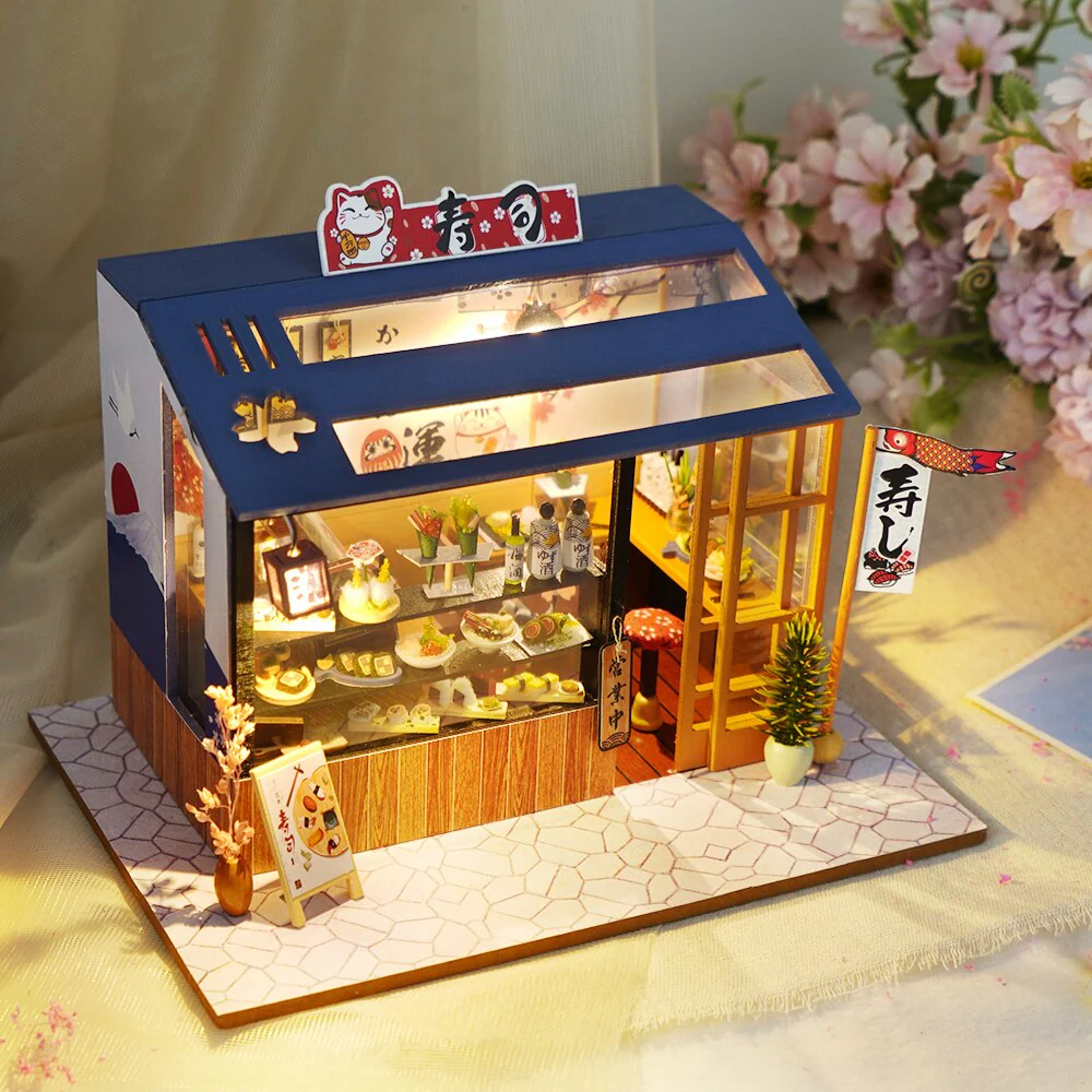 Miniature DIY Japanese Building Toys Kit - Image 2