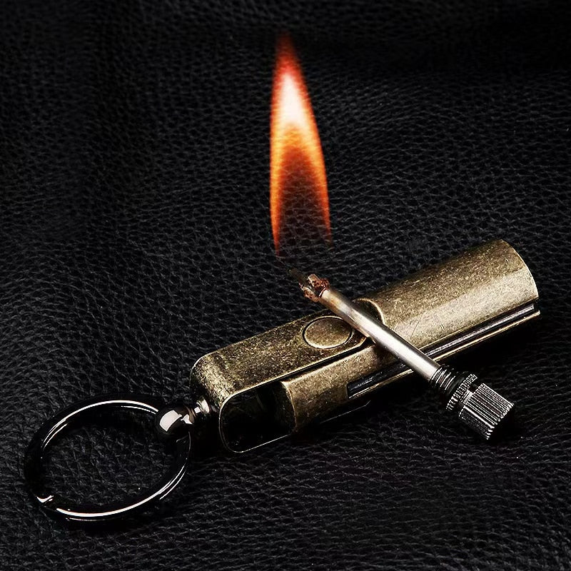 Easy Survivor Waterproof Kerosene Keychain Lighter - Image 1