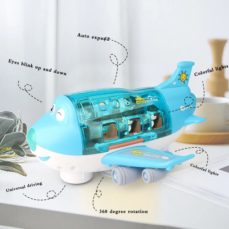 Kids Music Electric Assembled Airbus Toy - Image 3