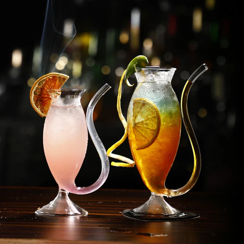 Creative Geometric Wine & Cocktail Glasses - Image 3