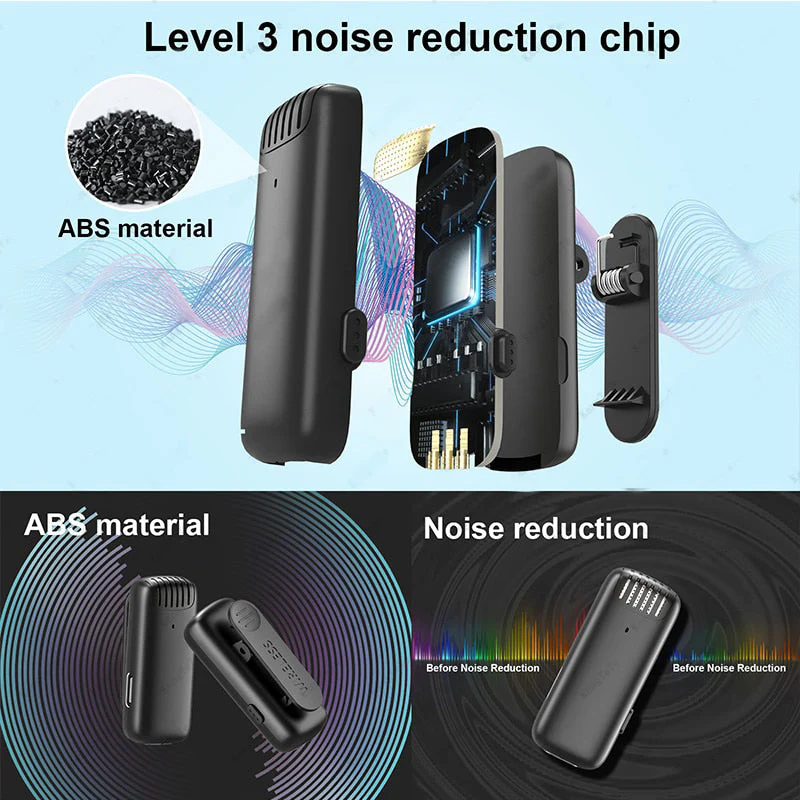 Wireless Mini Noise Reduction Microphone - Image 2