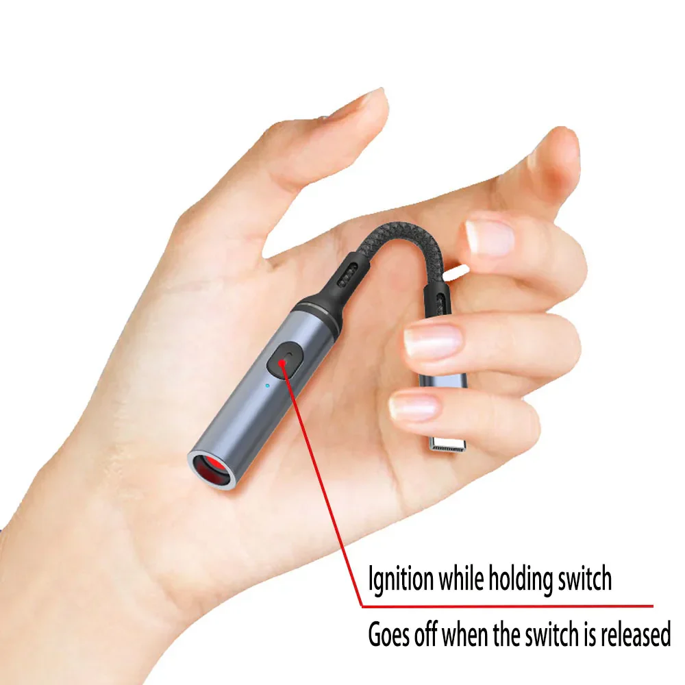 Compact USB-C Travel-Friendly Lighter - Image 2