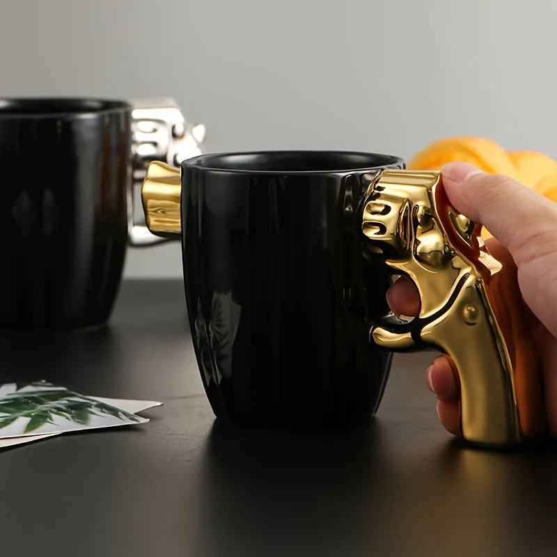 Revolver Grip Coffee Mug - Image 1