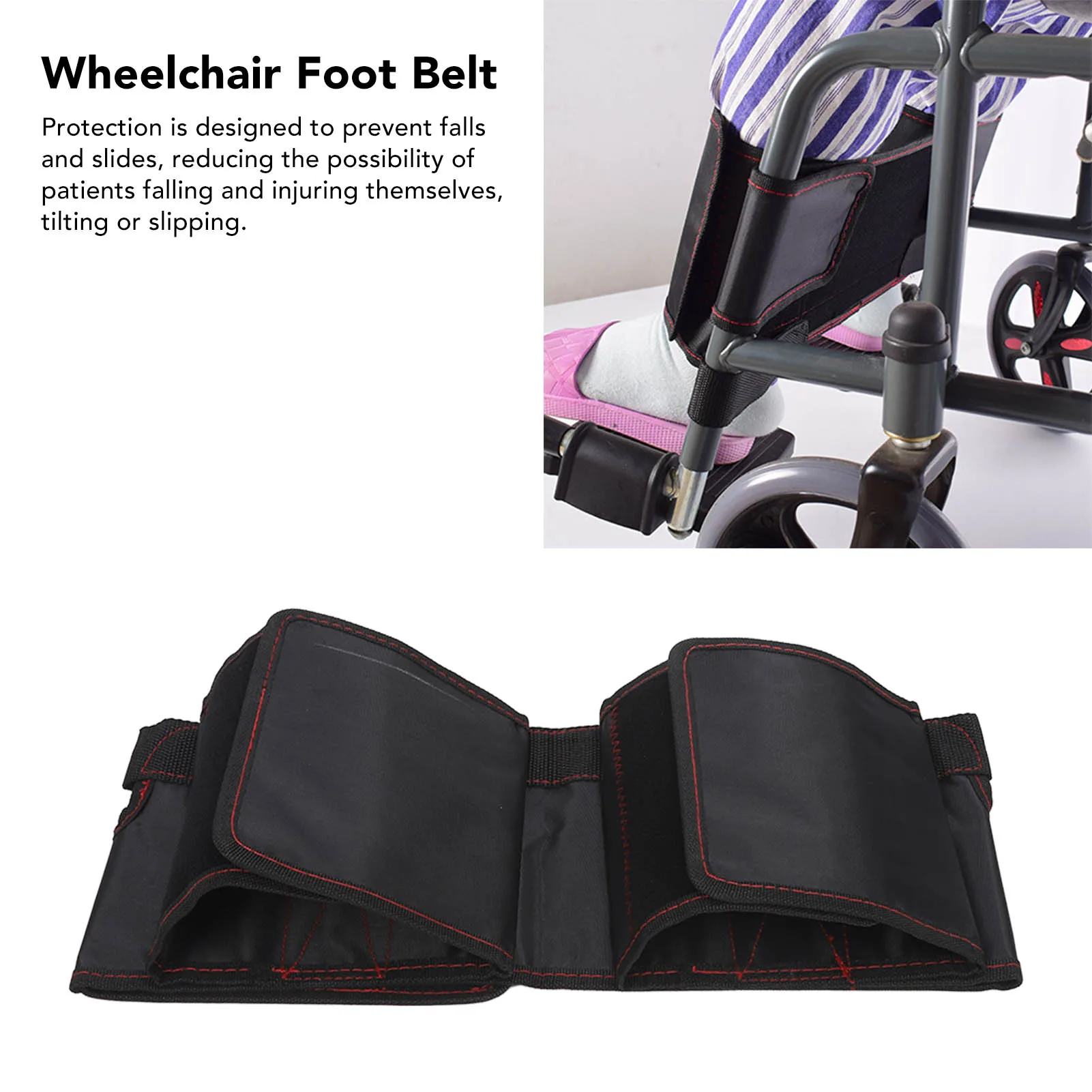 Secure Step Wheelchair Elderly Leg Strap - Image 2