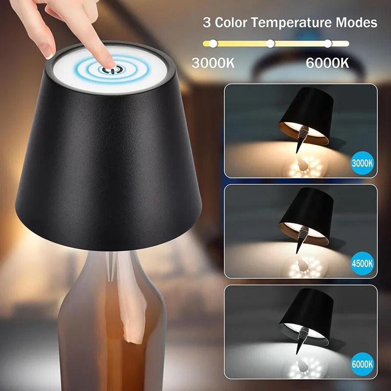 Clip-On Ambient Bottle LED Lamp - Image 3
