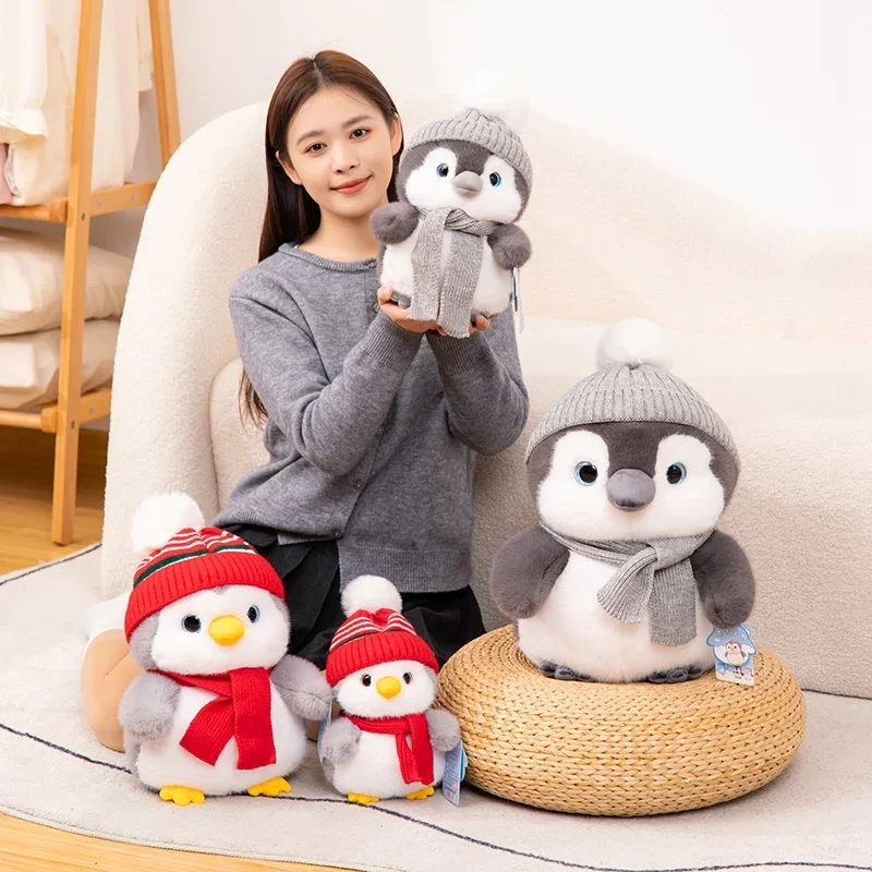 Cozy Winter Penguin Plushie Toy - Image 3