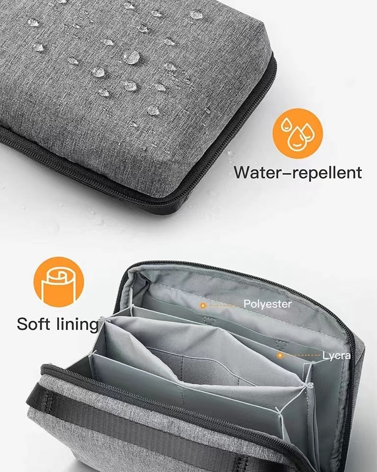 Travel Essential Foldable Cosmetics Storage Bag - Image 3