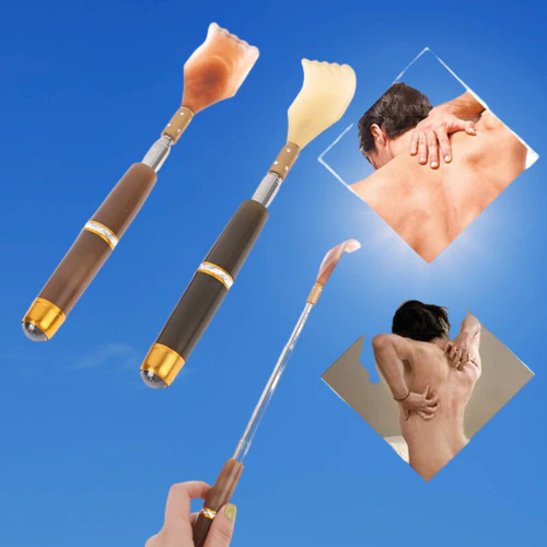 Telescopic Resin Back Scratcher Massager - Image 1