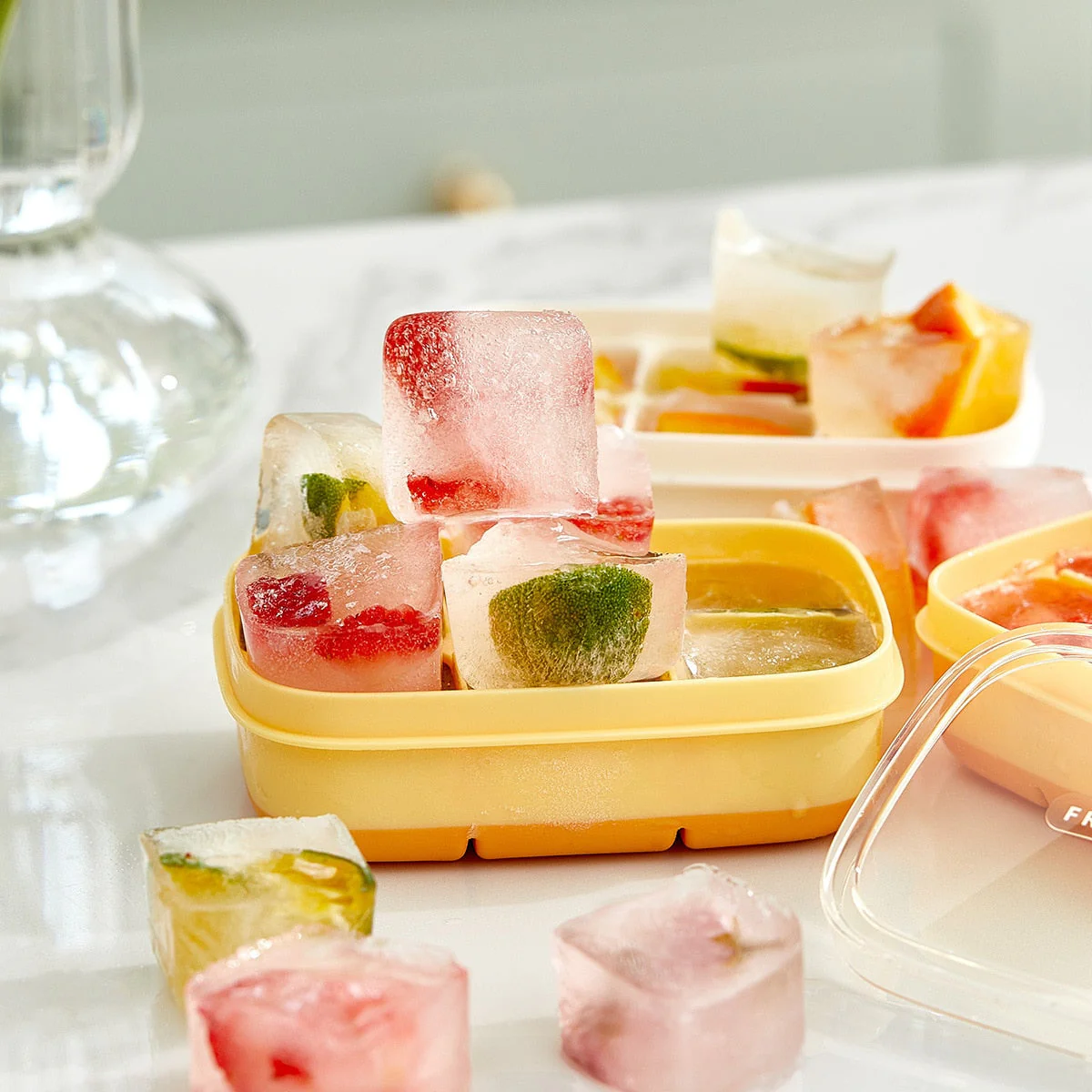 Mini Grid Ice Cube Mold - Image 2
