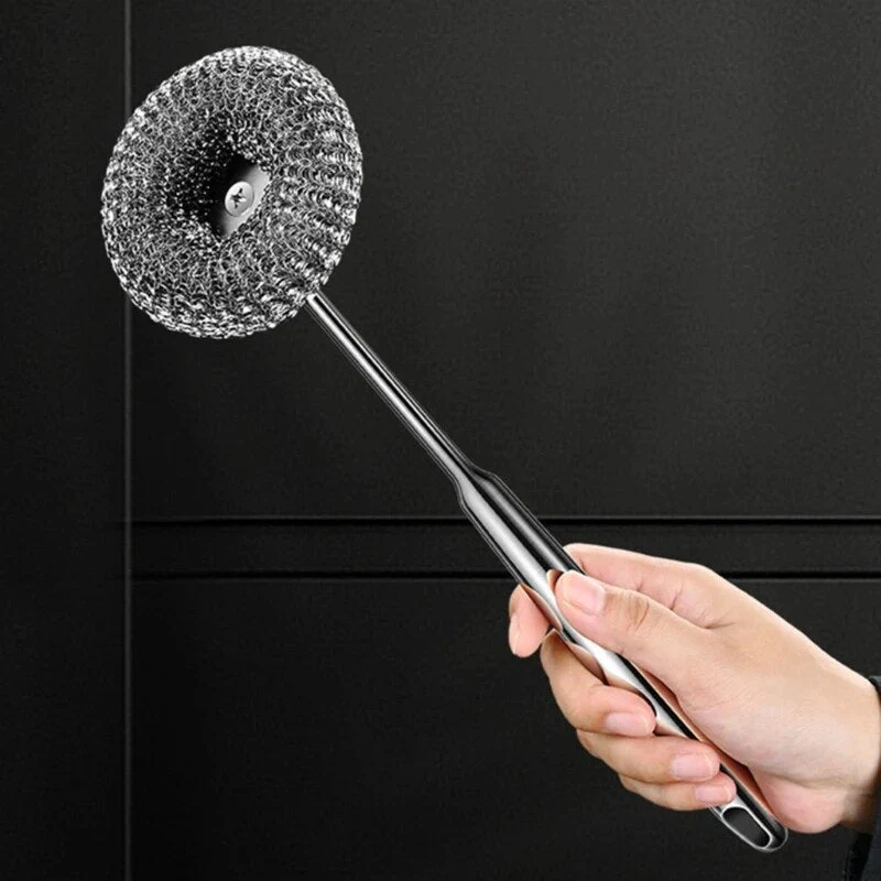 Stainless Steel Pan Scrubber - Image 2