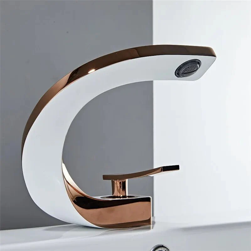 Nordic Arch Artistic Deck Mounted Faucet - Image 2