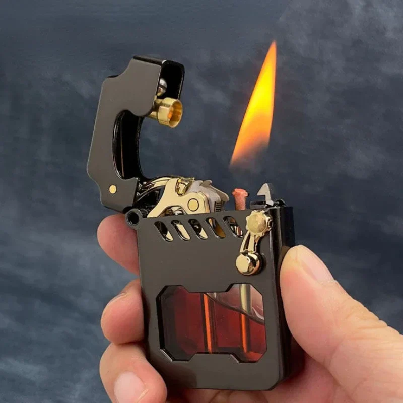 Classic Retro Mechanical Flame Lighter - Image 1