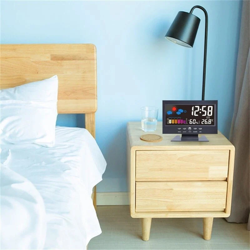 Alarm Pro LCD Weather Station Clock - Image 3