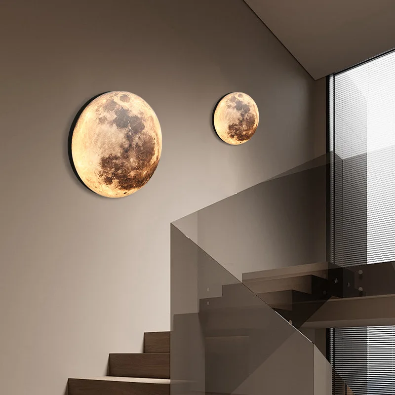Moon Surface Artistic Modern Ceiling Lamp - Image 3