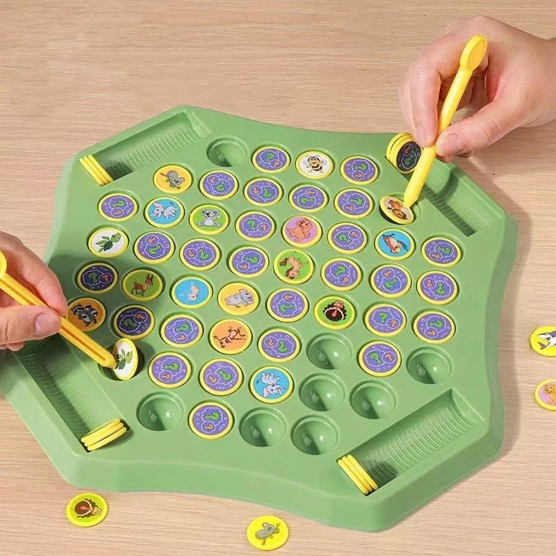 Pop Match Kids Strategy Pattern Board Game - Image 2