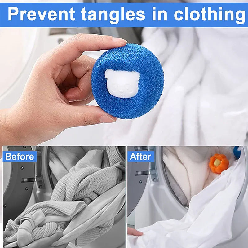 Reusable Clean Pet Hair Remover Ball - Image 3