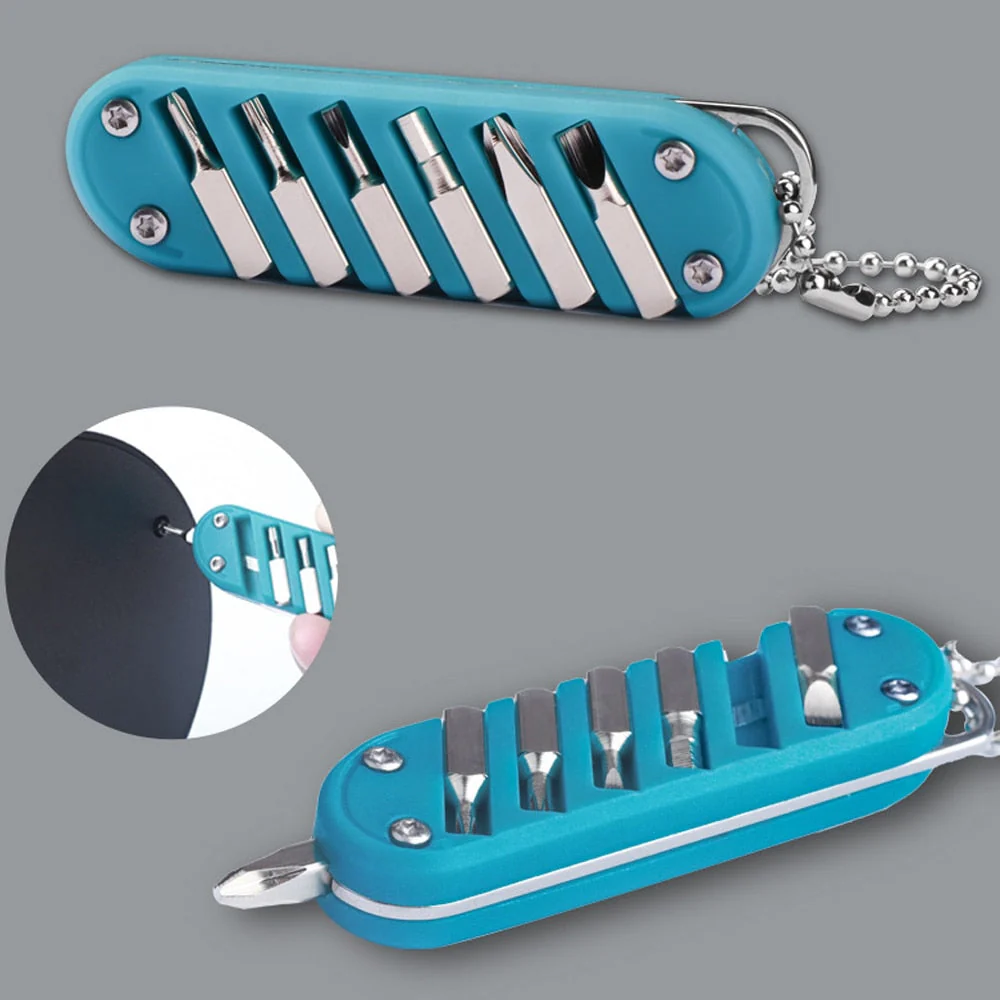 Mini Multifunctional Screwdriver Keychain Tool - Image 1