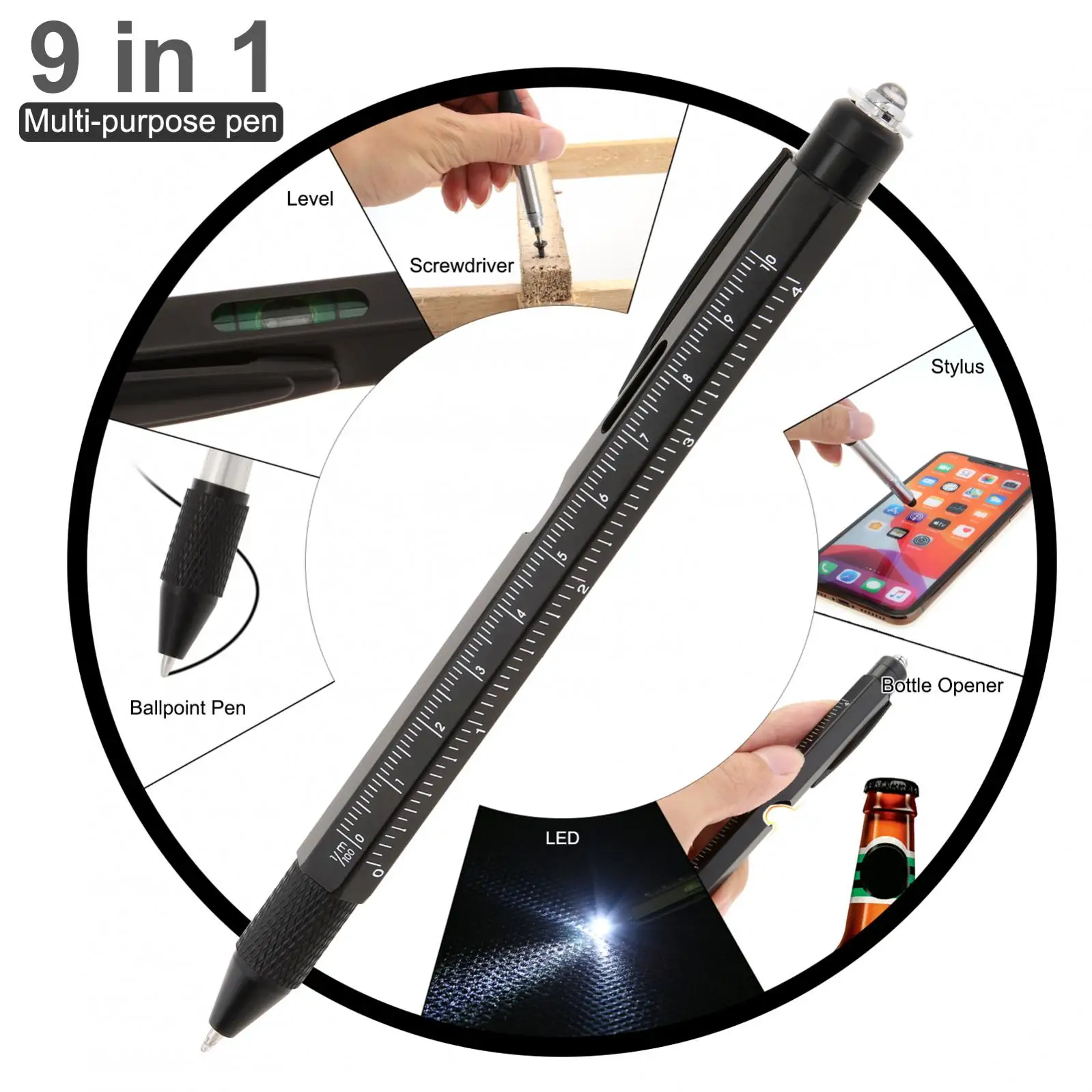 9in1 Multifunctional Task Master Pen - Image 2