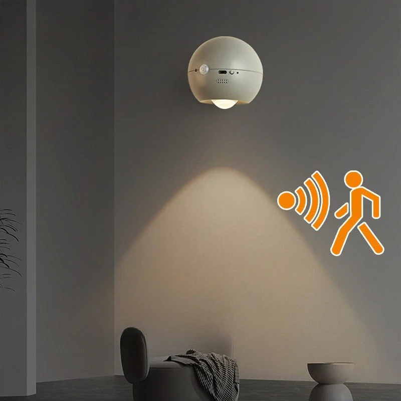 Eye Project Motion Sensor Rechargeable Wall Lamp - Image 1