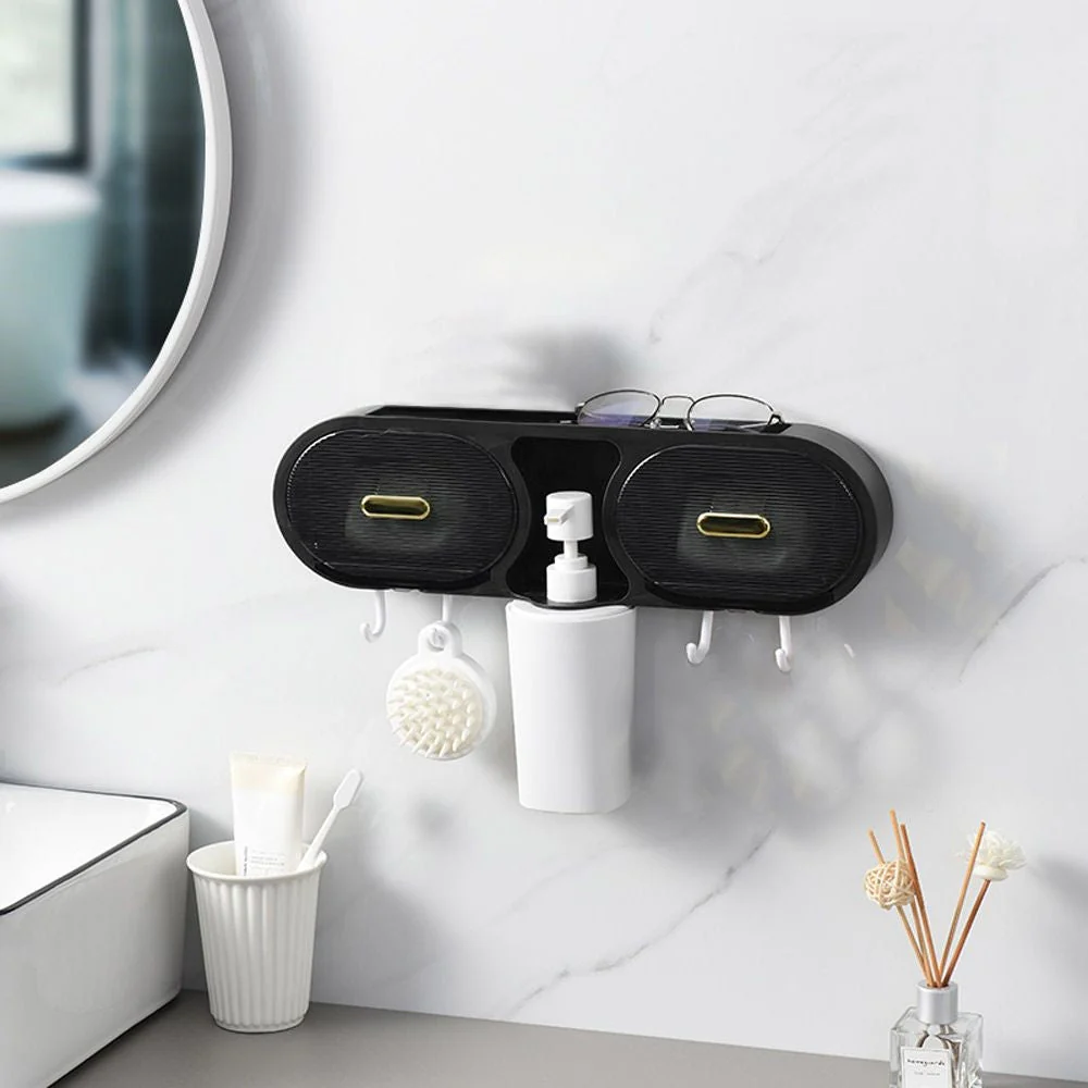 Wall-Mounted Waterproof Bathroom Storage Rack - Image 1