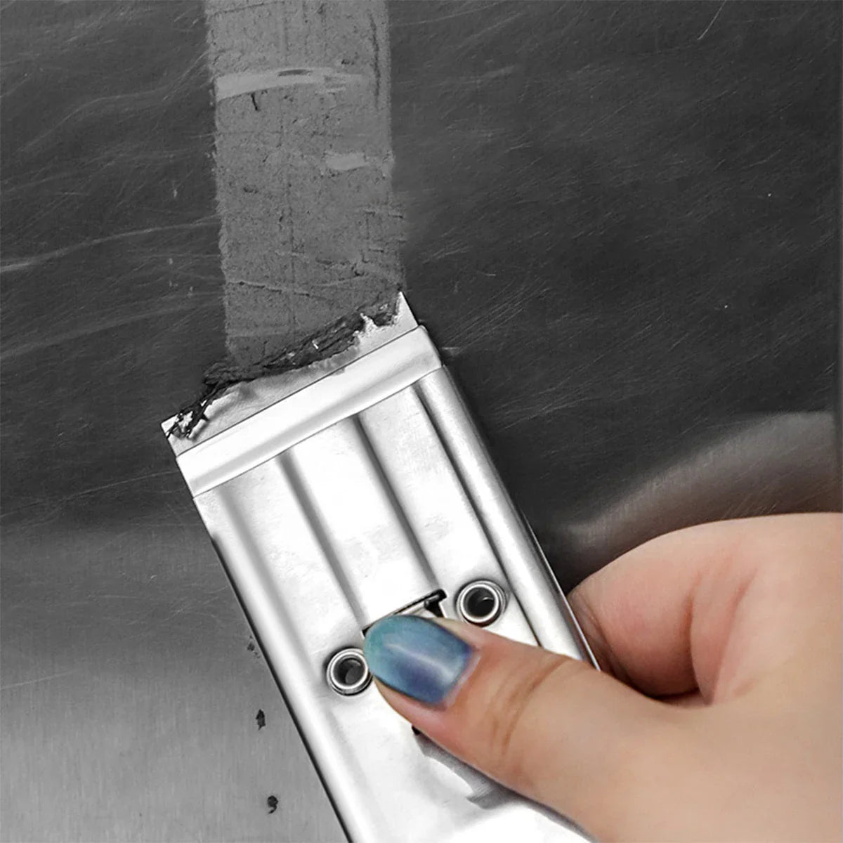 Compact Window Dirt Scraper Paint Remover - Image 3