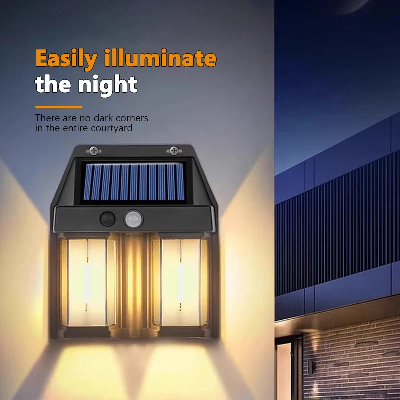 Night Guard LED Solar Wall Waterproof Lamp - Image 2