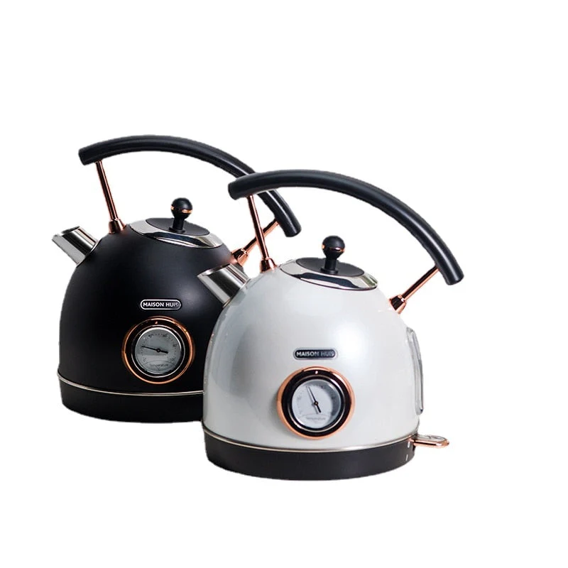 Electric Thermometer Automatic Vintage Style Kettle - Image 3