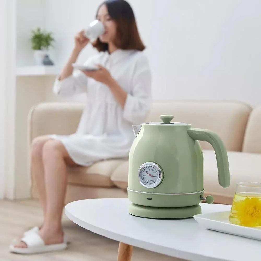Retro Style Electric Temperature Control Kettle - Image 2