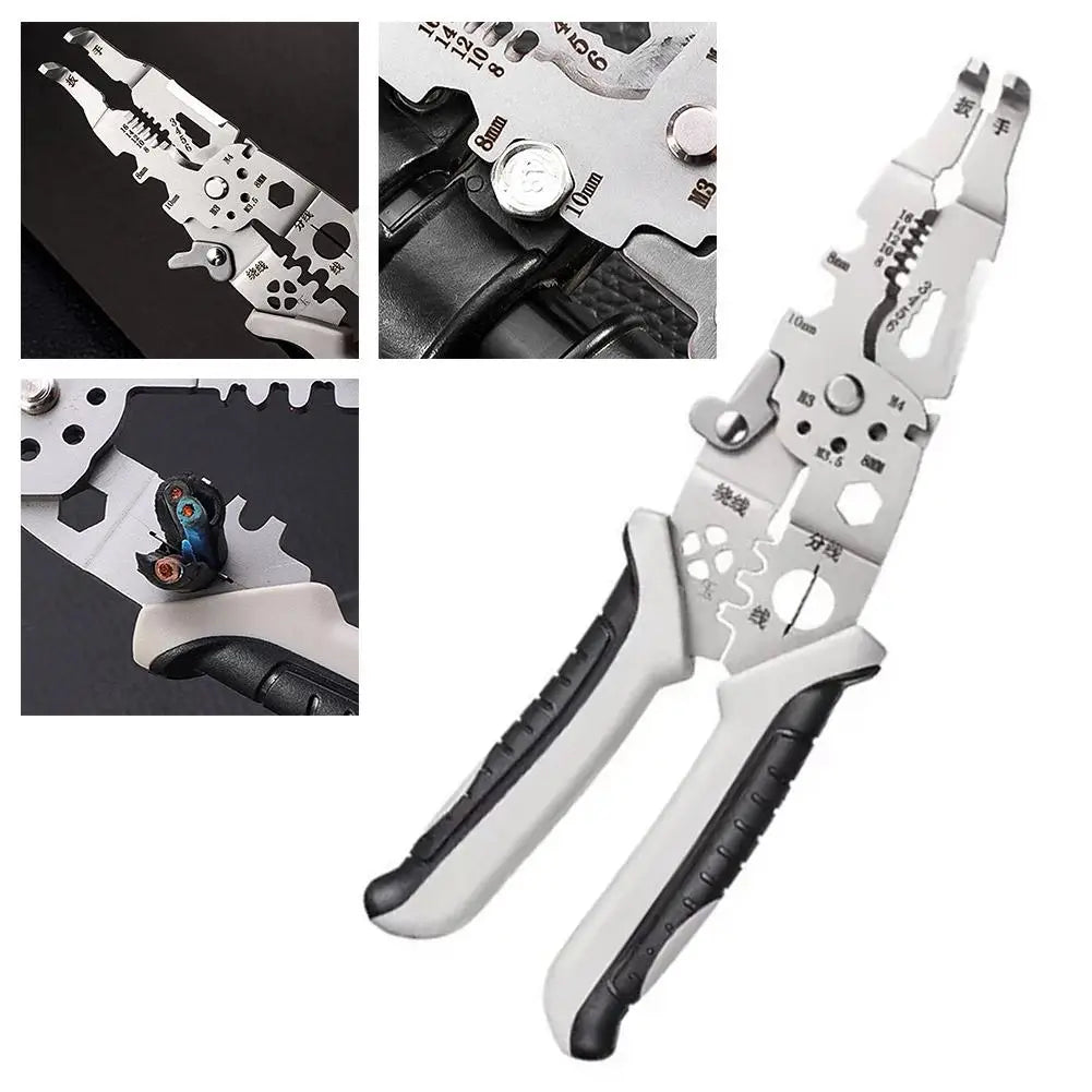 Heavy-Duty Industrial-Grade Multi-Purpose Wire Stripping Tool - Image 1