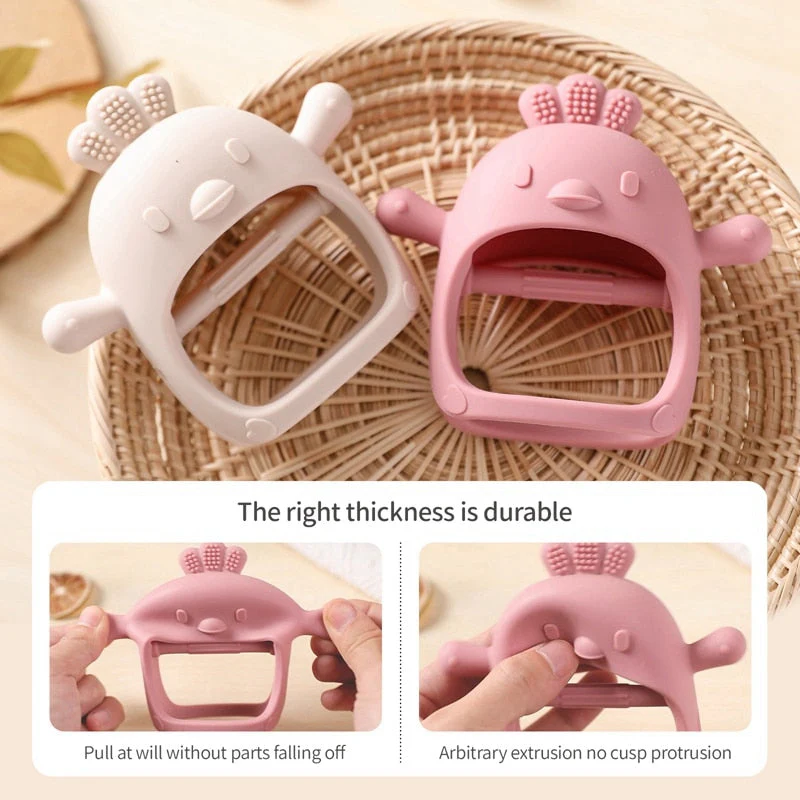 Baby Bites Cute Pacifier Gloves - Image 2