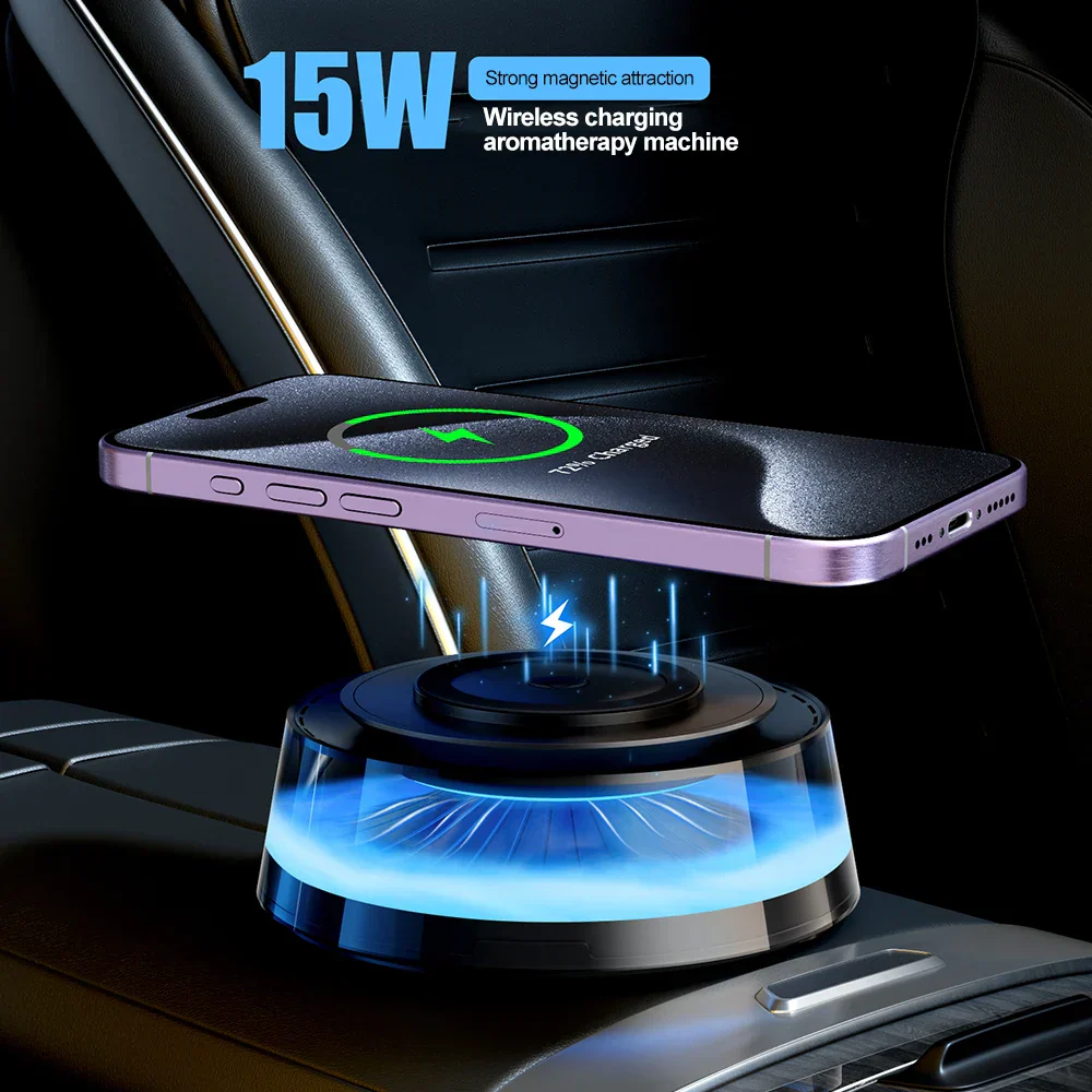 Pure Aromatherapy Diffuser Wireless Charger - Image 3