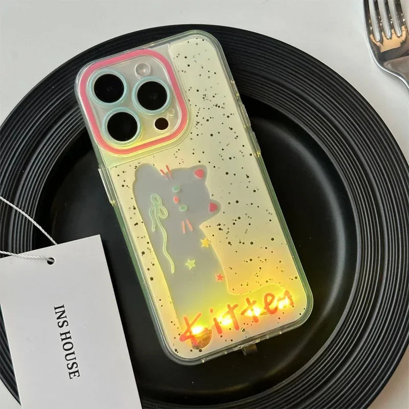 Glowing Puppy Light-Up iPhone Case - Image 3