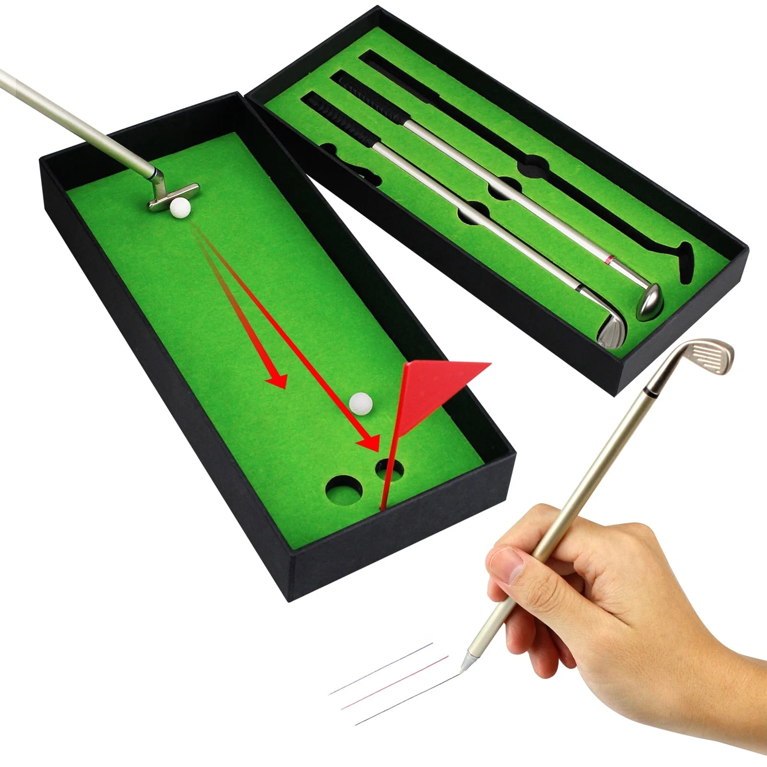 Golfing Calligraphy Pen Mini Game Set - Image 3