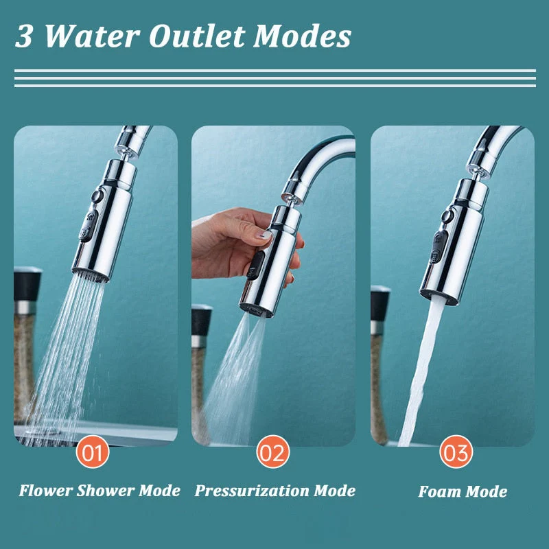3-Mode Anti-Splash Faucet Adapter - Image 3